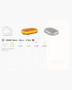 IONNIC IL-0110 Micro Bar Amber LED Lightbar 10-30V Bolt Down